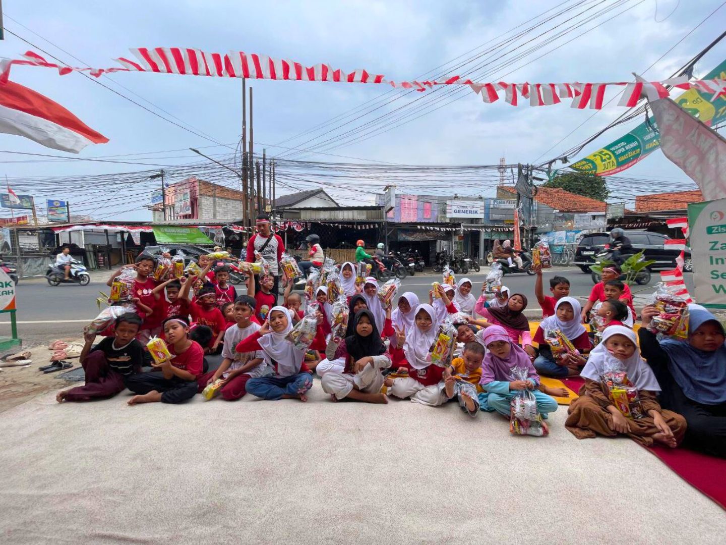 Domyadhu Ciputat Gelar Perlombaan 17 Agustus Bersama Anak Asuh dan Warga Sekitar