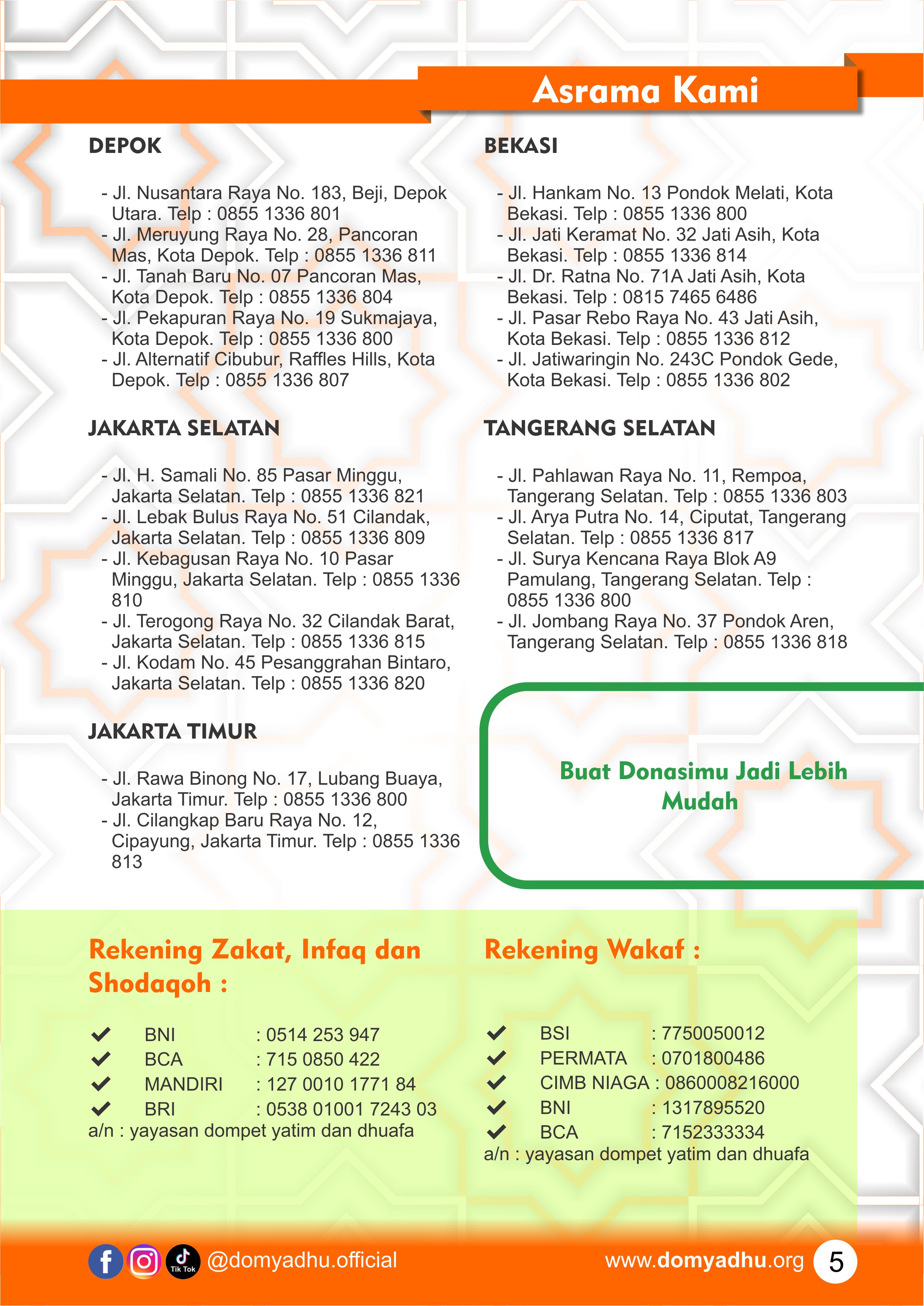 Asrama Asuh Jatimakmur - Bekasi