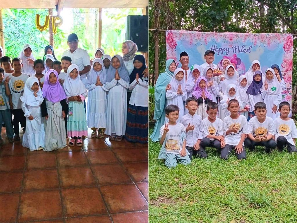 Milad Ibu Supiyati di Kampung 99: Cinta dan Kasih Sayang untuk Anak Yatim