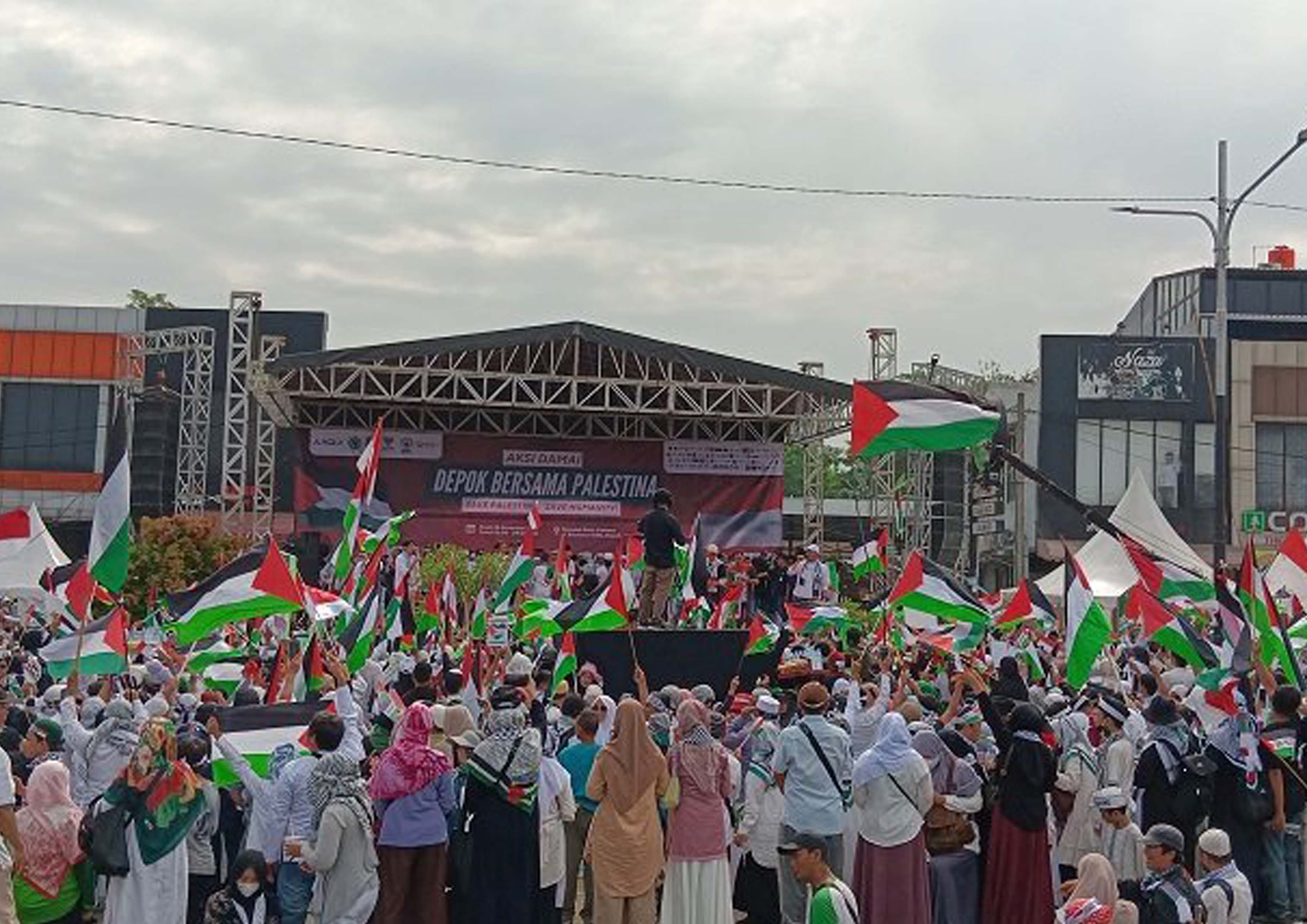 Partisipasi Dukungan Untuk Palestina