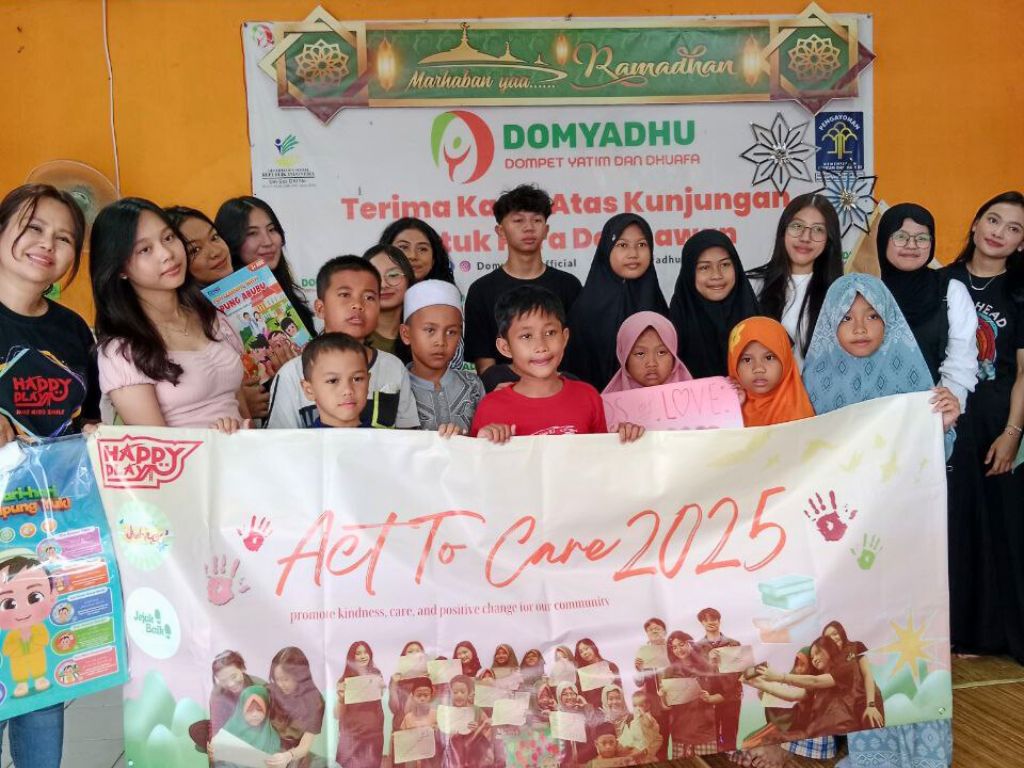  Volunteer Advocare Berbagi Ilmu dengan Anak Yatim Dhuafa di Domyadhu Pondok Gede