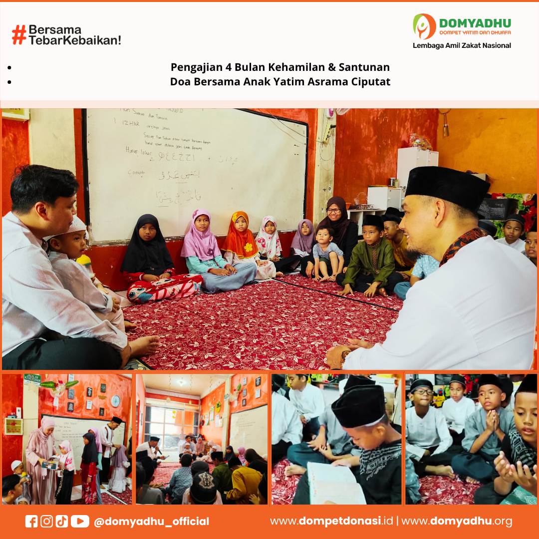  Momen Indah Berbagi Syukur Ibu Maureene Andrea & Bapak Arif Riansyah 