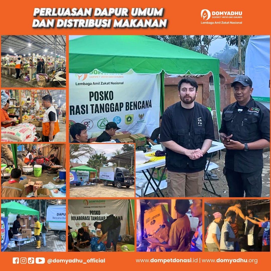 Update Respon Kemanusiaan Domyadhu: Perluasan Dapur Umum dan Distribusi Makanan Bergizi di Aceh Tami